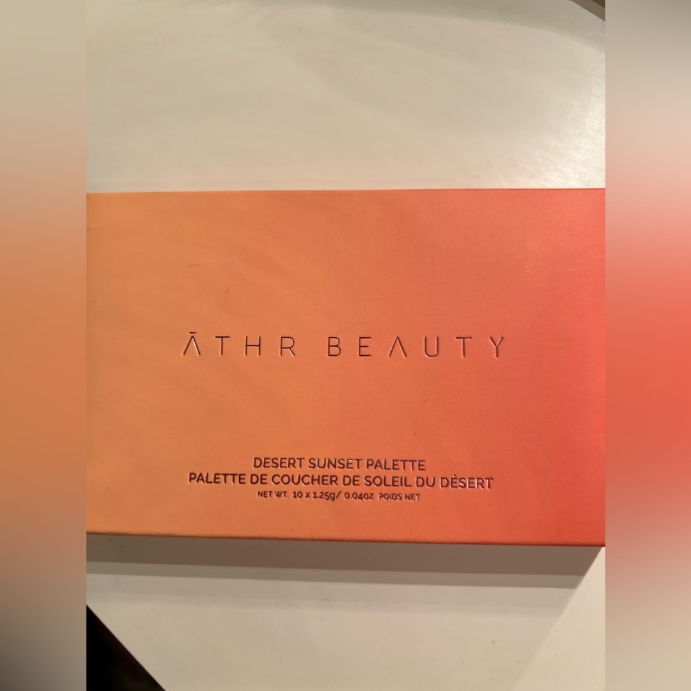 Athr Beauty Desert Sunset eyeshadow palette
